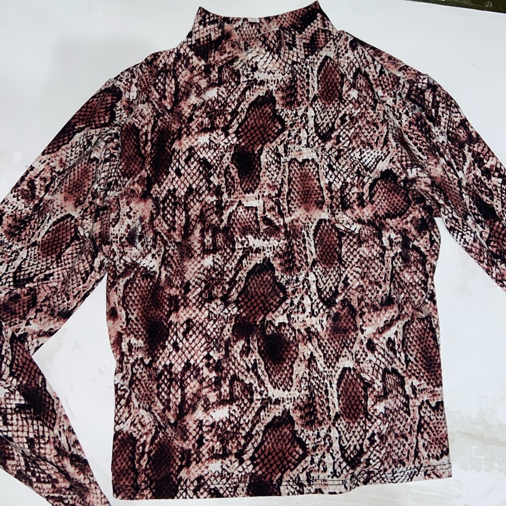 Snakeskin Top